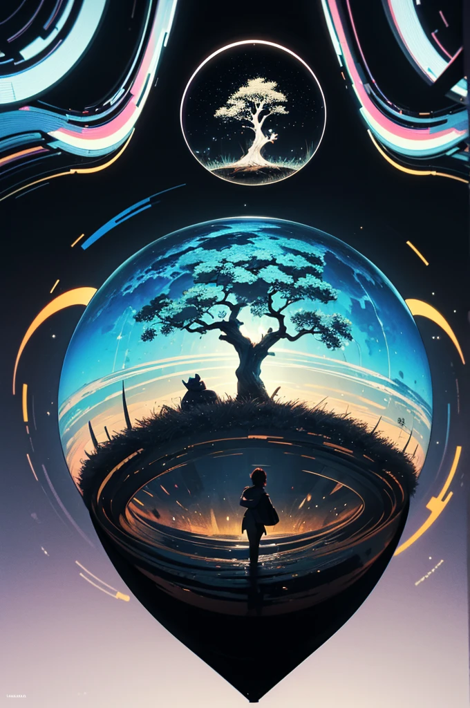 a minimalist conception of a tree of life, Fond noir, en couleur, très détaillé, cinématique, dynamique, embrasé, couleurs riches, Beau, créatif, positif, vibrant, élégant, complexe, Réel, pensée, imposant, incroyable, Attractif, avancé, luxe, élite, Futuriste, cool, Génial, inspirant, aimant, merveilleux, épique, superbe t-shirt_conception