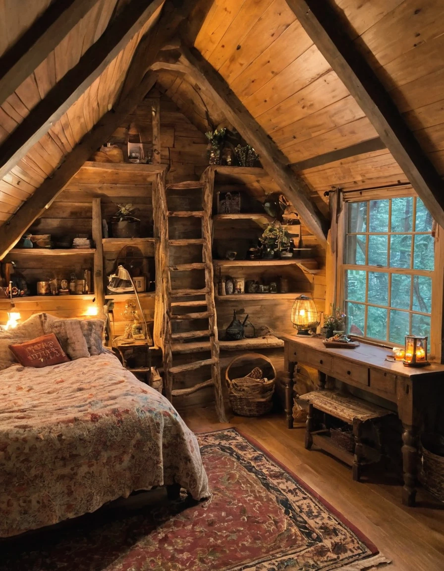  cozy room, cozy treehouse bedroom, small bedroom, cozy place, cozy bed, cottagecore hippie, thomas kinkade. cute cozy room, in an attic, cottagecore, cozy and peaceful atmosphere, pleasant cozy atmosphere, cottagecore!!, cabin in the woods