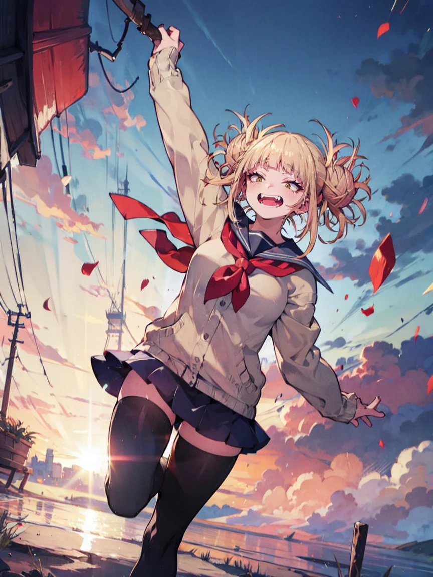 toga himiko, Powerful laughter