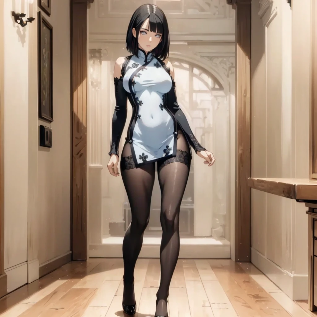 ((1girl, solo)), beautiful body, (perfect anatomy, perfect body, perfect hands, perfect legs), natural proportions, sexy body, large breasts, ((full body, full body front)) BREAK
((extremely detailed face)), (beautiful detailed eyes:1.6), (realistic pupils, realistic iris:1), expressive eyes, looking at viewer, (clear eyes:1.3), (hyperrealistic:1.2), (detailed skin texture:1.2), smooth skin, (black hair:1.5), (short hair:1.3), white eyes, ((mature female)), ((little smile)), (detailed lips:1.2), (attractive lips:1.1), (glossy lips:1), perfect face, perfect eyes BREAK
(masterpiece:1.5), anime-style, top quality, best quality, (beautiful and aesthetic:1.2), (ultra detail:1.5), Ultra-detailed depiction, Ultra-precise depiction, extremely detailed 8k illustration, high resolution, (highly detailed shading:1.2), (realistic lighting:1.4), perfect lighting, vibrant colors, dynamic tones, striking hues, 8k, absurd resolution, perfect shadows, hdr, UHD, ambient lighting, realistic, ultra-realistic, photo realistic, highly detailed, rich detail, luminous colors, fine texture, intricate design, professional illustration, (soft light:1.2), (illustration:0.7)