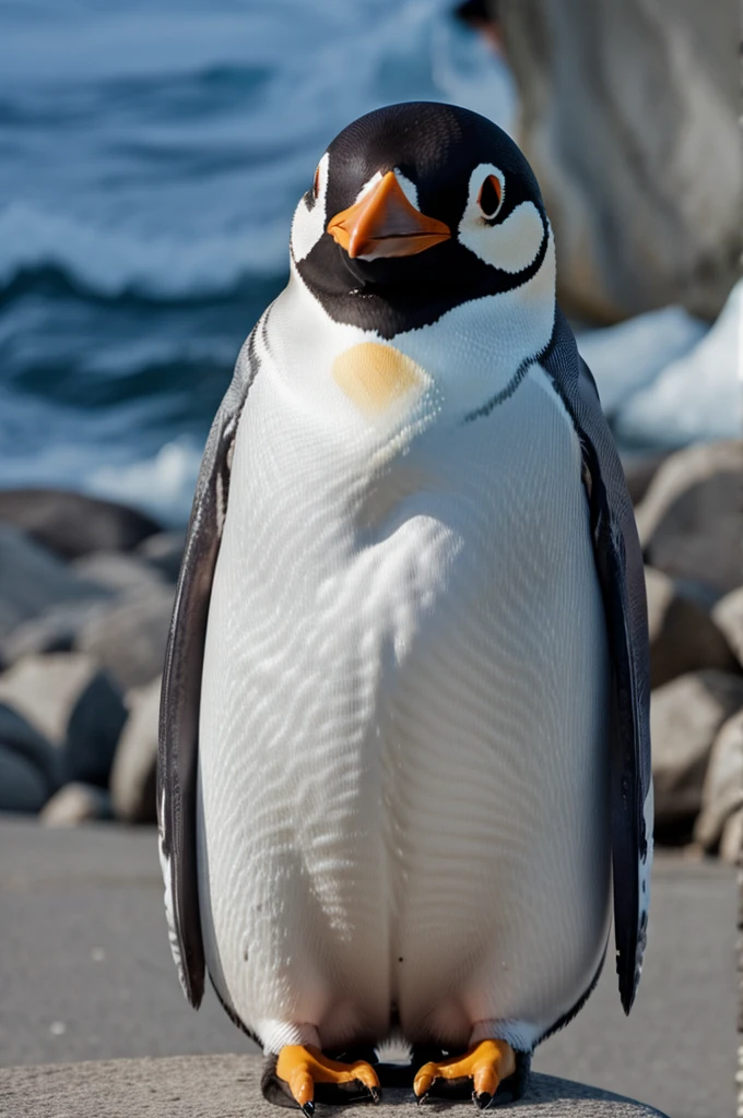 Smoking penguin