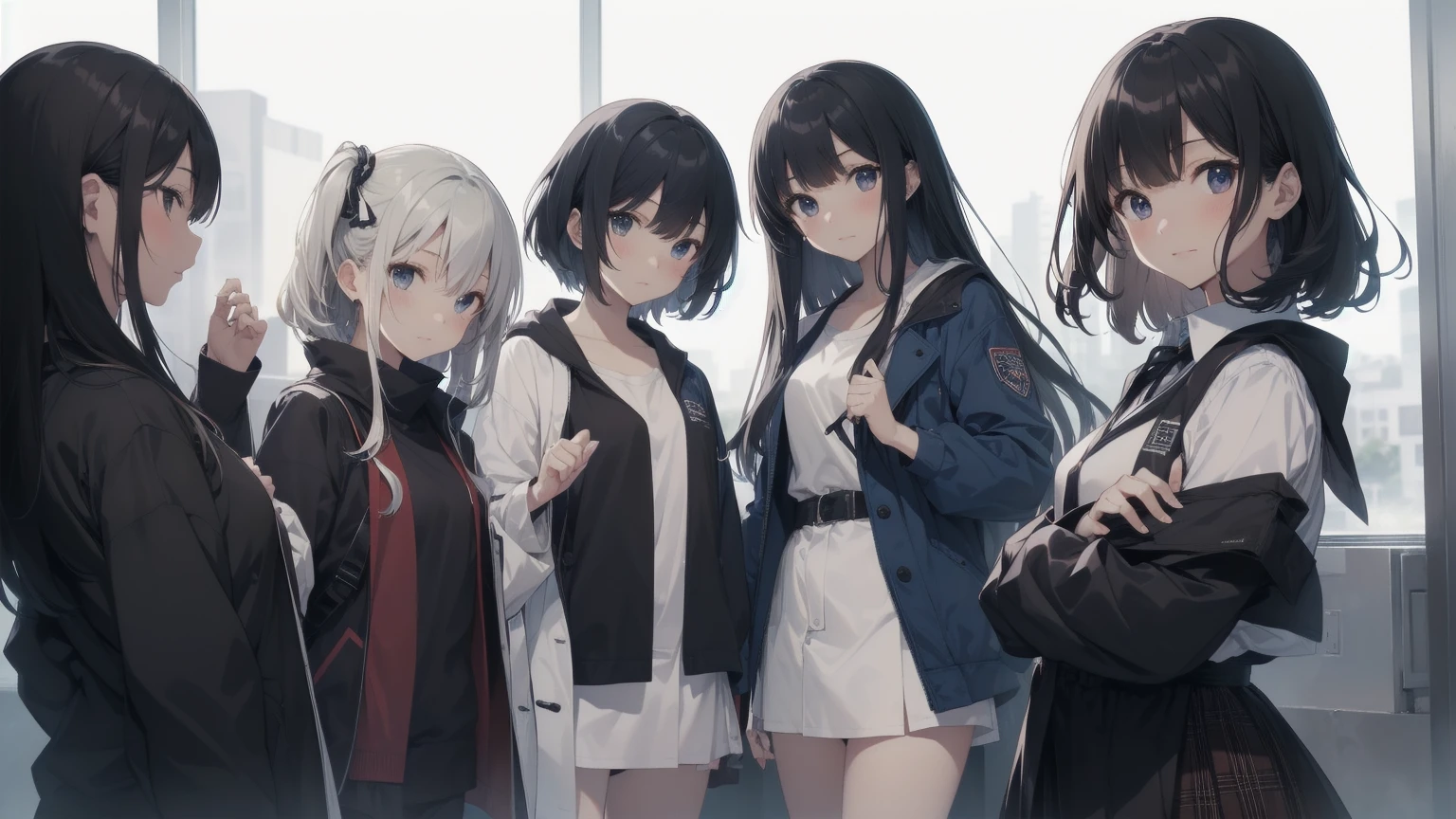 Ultra-absurd quality from the god of art, Super detailed, High resolution, Anime Moe Art Style, Best Anime 8K Konachan Wallpaper, pixiv Contest Winner, Perfect Anatomy, break, (眠そうにalone学校へ歩いていく女の子を描いてください. )break,One girl, (alone, Woman, Cute face, 13 yeaComplete limbs, Full Finger,, The charm of an immature body, (very_short hair), Shortcuts, Bang, Flat Chest, Small Ass, between legs, Small black eyes, Beautiful attention to detail, Well-proportioned iris and pupil, Expressive eyes, High resolutionの詳細な髪, Neck ribbon, shirt, collared shirt, skirt, pleated skirt, , (Detailed lighting), (Detailed Background), School zone. break,Highly detailed skin, Best cinematic lighting powered by famous Artist, 8K,Beauty Illustration,Photoshop_(Moderate),Absurd Hi-Res,超High resolution,Textured skin,break,((Artist:Fujiyama)), Artist:Fujichoko,Artist:Yamamoto_Soichiro,Artist:Rooster