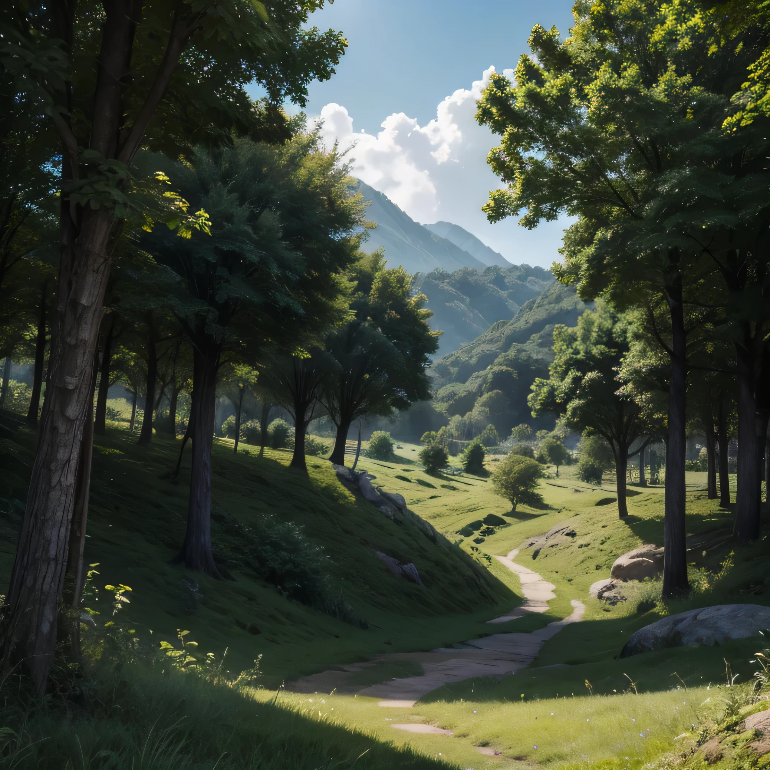  verdant exoplanet landscapes