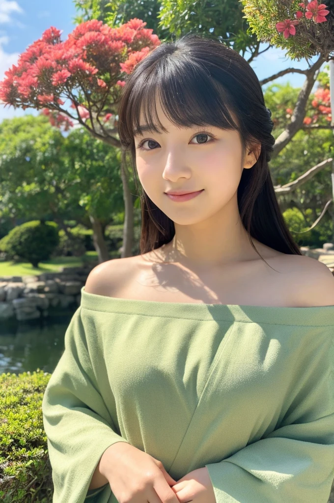((Highest quality)), ((masterpiece)), (detailed),Perfect Face,Japanese,landscape,Beauty,cute,Upper Body