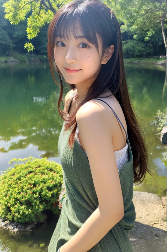 ((Highest quality)), ((masterpiece)), (detailed),Perfect Face,Japanese,landscape,Beauty,cute,Upper Body