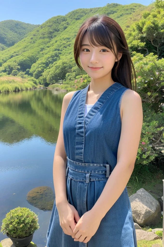 ((Highest quality)), ((masterpiece)), (detailed),Perfect Face,Japanese,landscape,Beauty,cute,Upper Body
