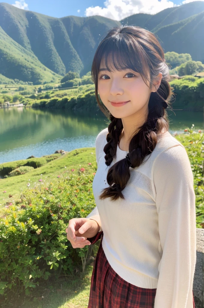 ((Highest quality)), ((masterpiece)), (detailed),Perfect Face,Japanese,landscape,Beauty,cute,Upper Body