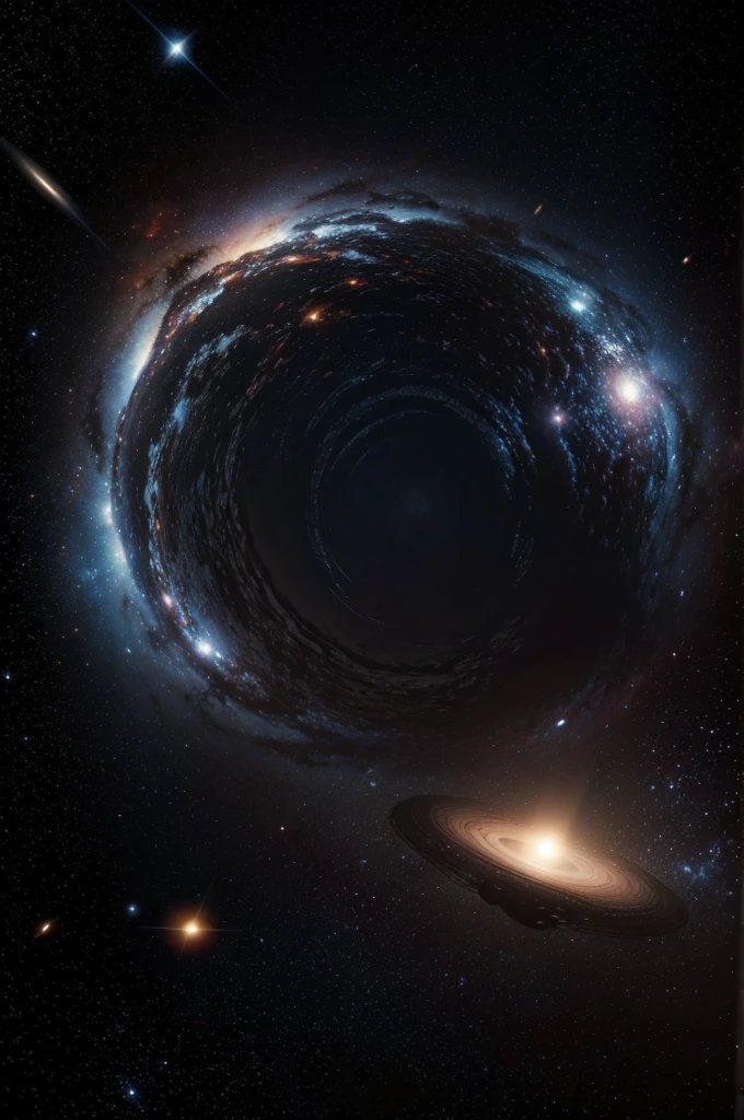 planetes, sky, black hole, constellations and galaxies.