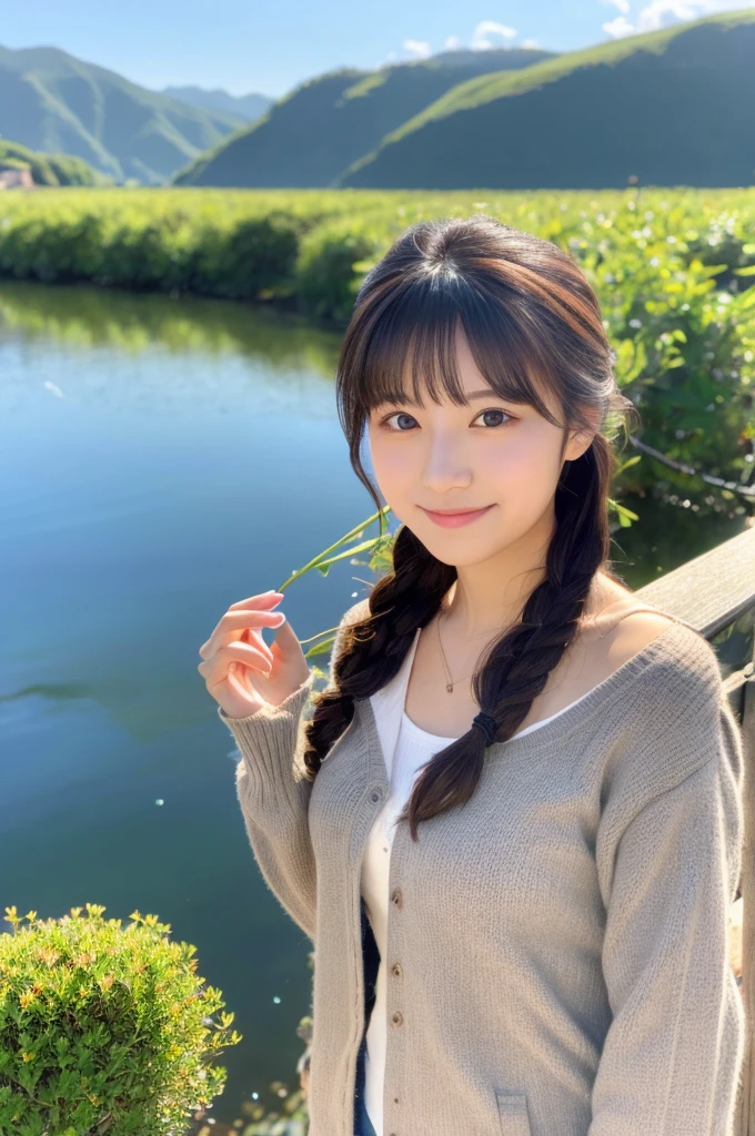 ((Highest quality)), ((masterpiece)), (detailed),Perfect Face,Japanese,landscape,Beauty,cute,Upper Body