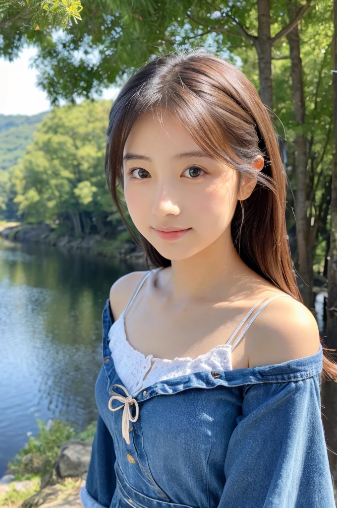 ((Highest quality)), ((masterpiece)), (detailed),Perfect Face,Japanese,landscape,Beauty,cute,Upper Body