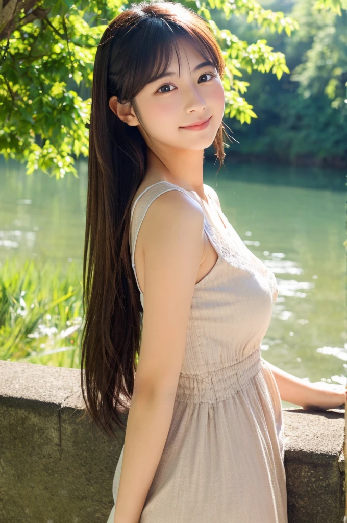 ((Highest quality)), ((masterpiece)), (detailed),Perfect Face,Japanese,landscape,Beauty,cute,Upper Body