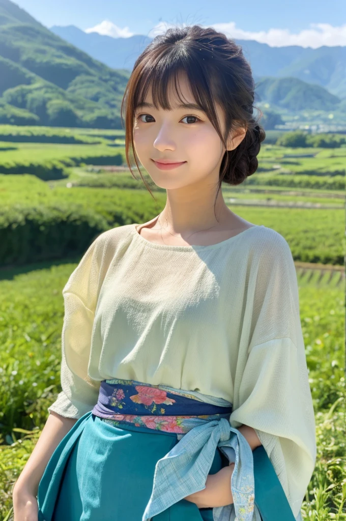 ((Highest quality)), ((masterpiece)), (detailed),Perfect Face,Japanese,landscape,Beauty,cute,Upper Body
