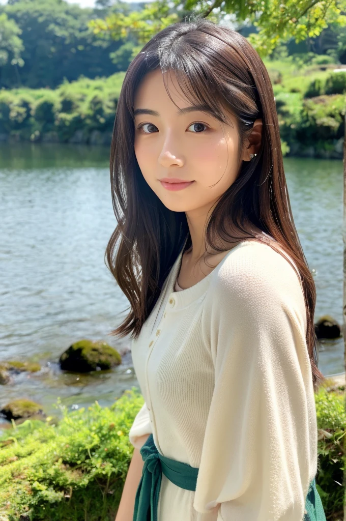 ((Highest quality)), ((masterpiece)), (detailed),Perfect Face,Japanese,landscape,Beauty,cute,Upper Body