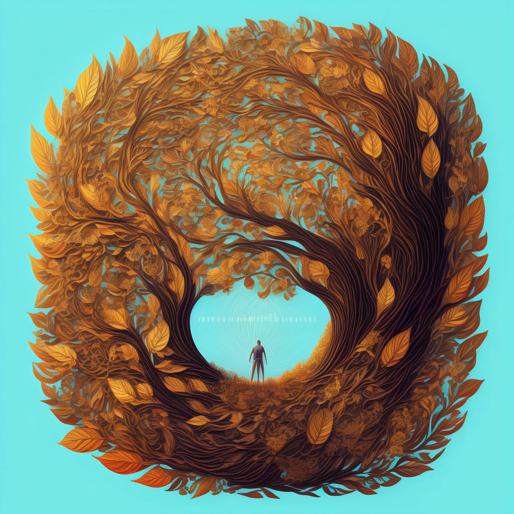 circular tree,four seasons,spring,summer,autumn,winter,leaves,roots,branches,trunk,ornate border,decorative,digital illustration,artwork,movement,time,swirling background,dark background,vibrant colors,natural,life cycle,growth,change,nature,life,peace,harmony,spirituality,symbolism,digital art,illustration,painting,graphic design,art,design,digital media,online art,visual art,fine art,fantasy