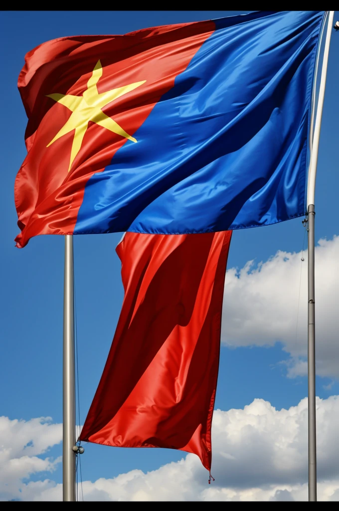 Draw me the flag of the Soviet Union 