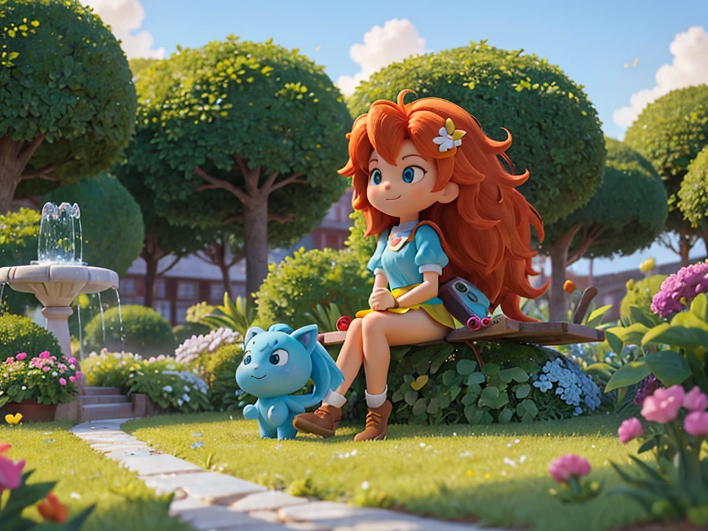 Character 1:

name: Leo, the Adventurous Lion Description: Leo is a curious and energetic young lion. He loves exploring new places and making friends. It's brave, but also has a caring and protective side.
Physical characteristics:
kor: adolescent (equivalent to 16 human years)
Height: cerca de 1,2 meters in sitting position.
physical build: Strong and athletic, with defined muscles.
eyecolor: Bright green fur: Golden with a full and voluminous mane.
Environment 1:

location: Enchanted Forest Scenario details: Giant trees with sparkling leaves, a crystal clear river running in the background, vibrantly colored exotic flowers, magical little animals like glowing butterflies and cuddly squirrels. The sky is deep blue with few fluffy white clouds.
Character 2:

name: air, the Fairy of the Gardens Description: air é uma fada graciosa e gentil, who takes care of the gardens and flowers. She has a big heart and always helps animals and plants.
Physical characteristics:
kor: young adult (equivalent to 20 human years)
Height: Close to 0,5 metros
physical build: Delicate and slender, with transparent and shiny wings.
eyecolor: Light blue hair: Long and blonde, wavy, with small flowers intertwined.
Environment 2:

location: Flower Garden Scenery details: A field full of colorful flowers, bubbling fountains, white painted wooden benches, Loaded fruit trees, and birds singing. The sun is setting, Painting the sky orange and pink.
Character 3:

name: Max, the Curious Robot Description: Max is an inventive and curious robot, Always exploring new technologies and helping your friends with smart inventions. It is made of shiny and metallic parts, with a heart of gold.
Physical characteristics:
kor: nya (equivalent to 10 human years)
Height: cerca de 1 metro
physical build: Compact and robust, with articulated arms and legs.
eyeballs: grandes e expressivos, blue in color.
cos: Metallic with flashing lights.