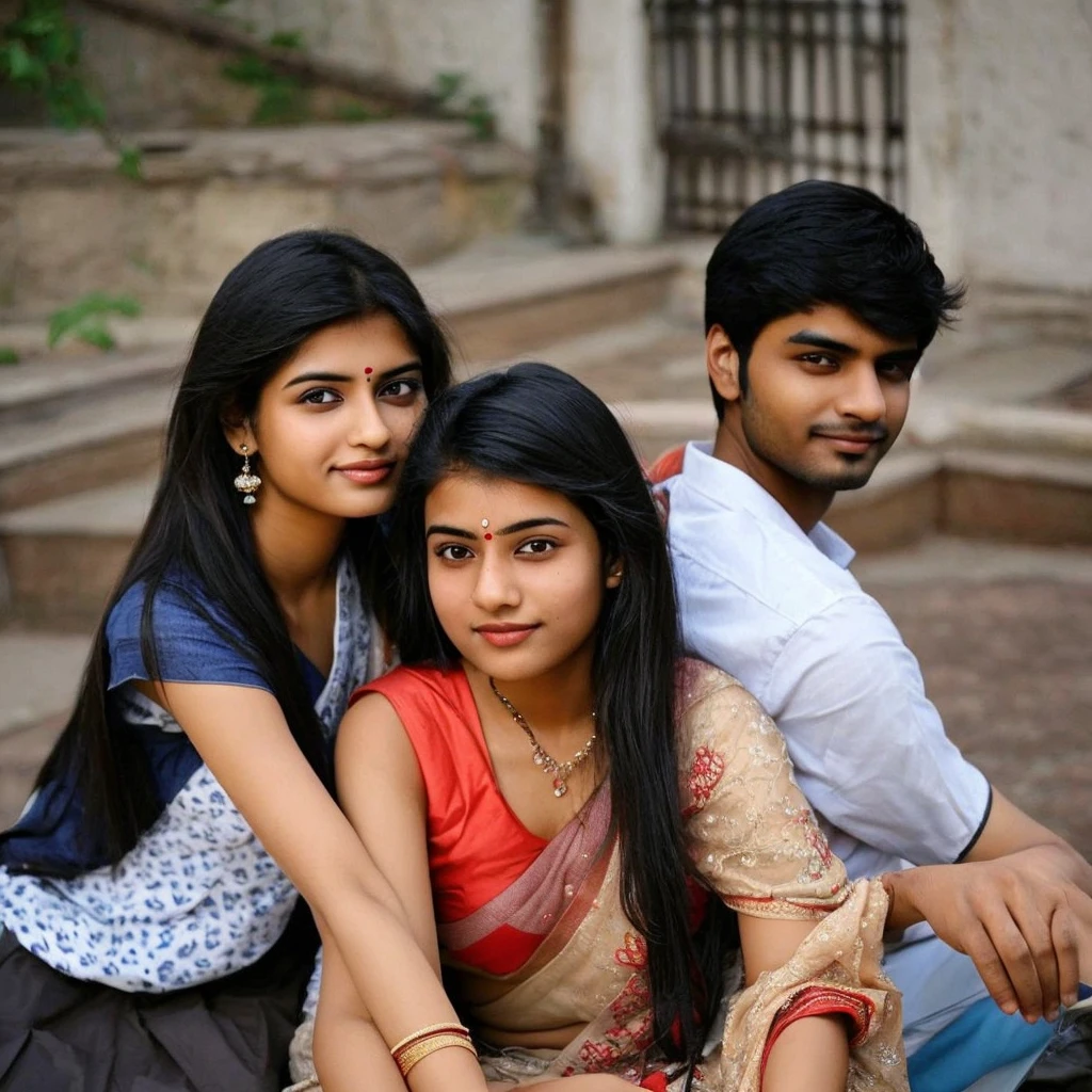 Indian guy with an Asian girl