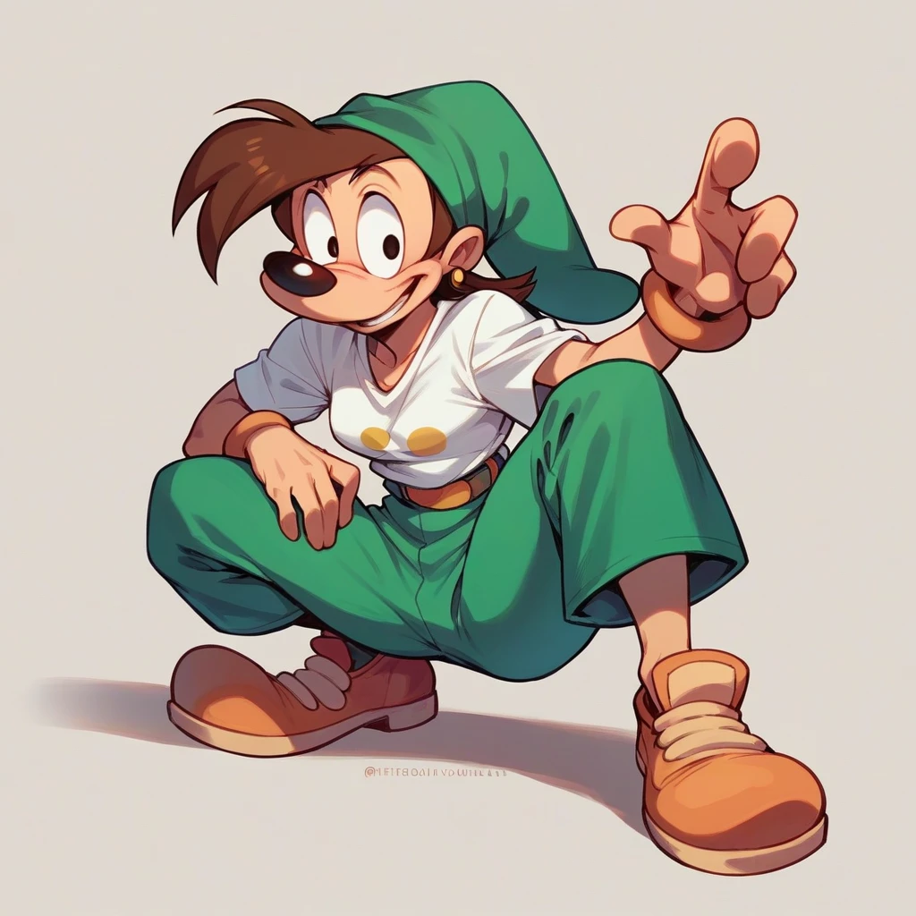 Goofy troop peg