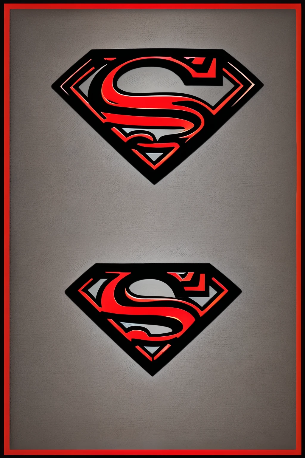 Superman Logo red