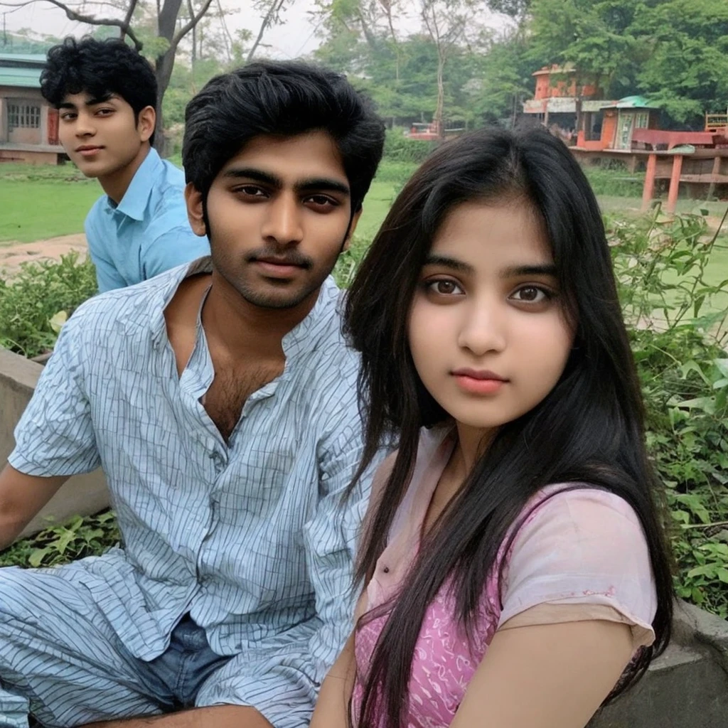 Indian guy with an korean girl