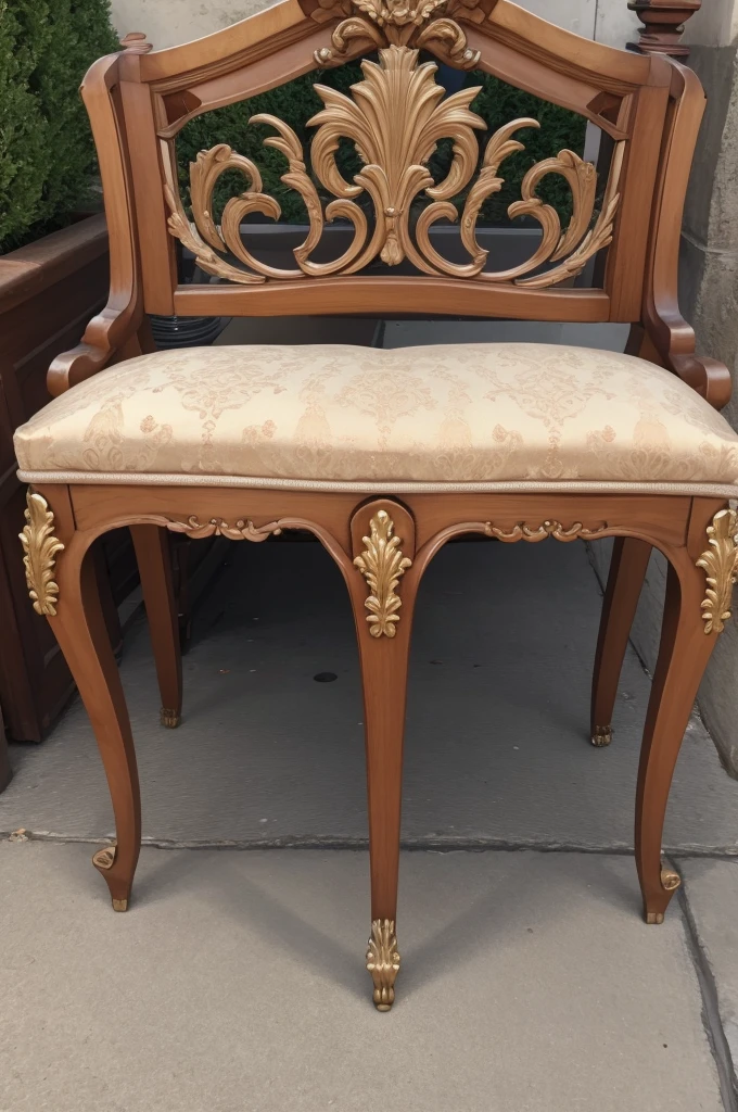 Rococo igraja bench