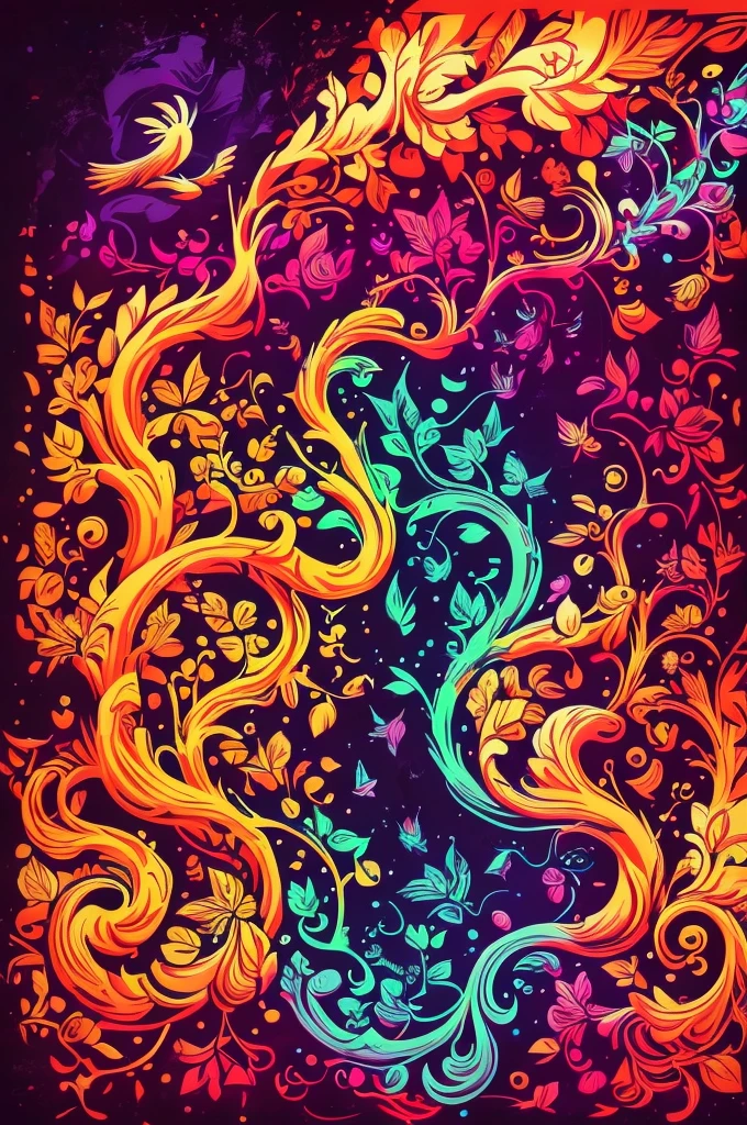 circular tree,four seasons,spring,summer,autumn,winter,leaves,roots,branches,trunk,ornate border,decorative,digital illustration,artwork,movement,time,swirling background,dark background,vibrant colors,natural,life cycle,growth,change,nature,life,peace,harmony,spirituality,symbolism,digital art,illustration,painting,graphic design,art,design,digital media,online art,visual art,fine art,fantasy, no background