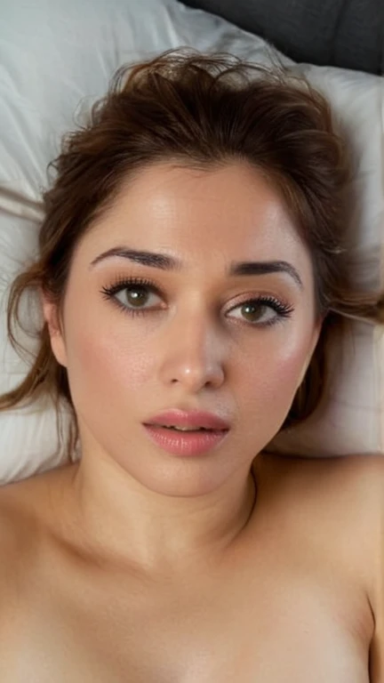 Top down view, in bed being fucked, ((breast exposed)),sexy breast ,while fucking, In bed,moaning loudly in pleasure, Sexy BODY SHOT, naked,(((Closeup body bustshot))), sexy,(((ultrarealistic skin))),Realistic still of a nude woman,highly detailed face and body,(( seducing)),((tamhwx woman)),((nude)),free shaggy messy hair after waking up from bed, beautiful eyes ,emotional, harmonious, vignette, 4k epic detailed, shot on samsung galaxy s23 gear, 35mm photo, sharp focus, high budget, epic, gorgeous, film grain, no  makeup,free shaggy hair,grainy, (Raw photo:1.1), ((Full body Portrait)), nude woman, ((tamhwx woman)) , (intricate details, masterpiece, best quality:1.4) , looking at viewer, outdoors, day, highly detailed face, ((tamhwx woman)), beautiful eyes, cute, enchanted, magic, stunning, intricate, elegant, highly determined, colorful