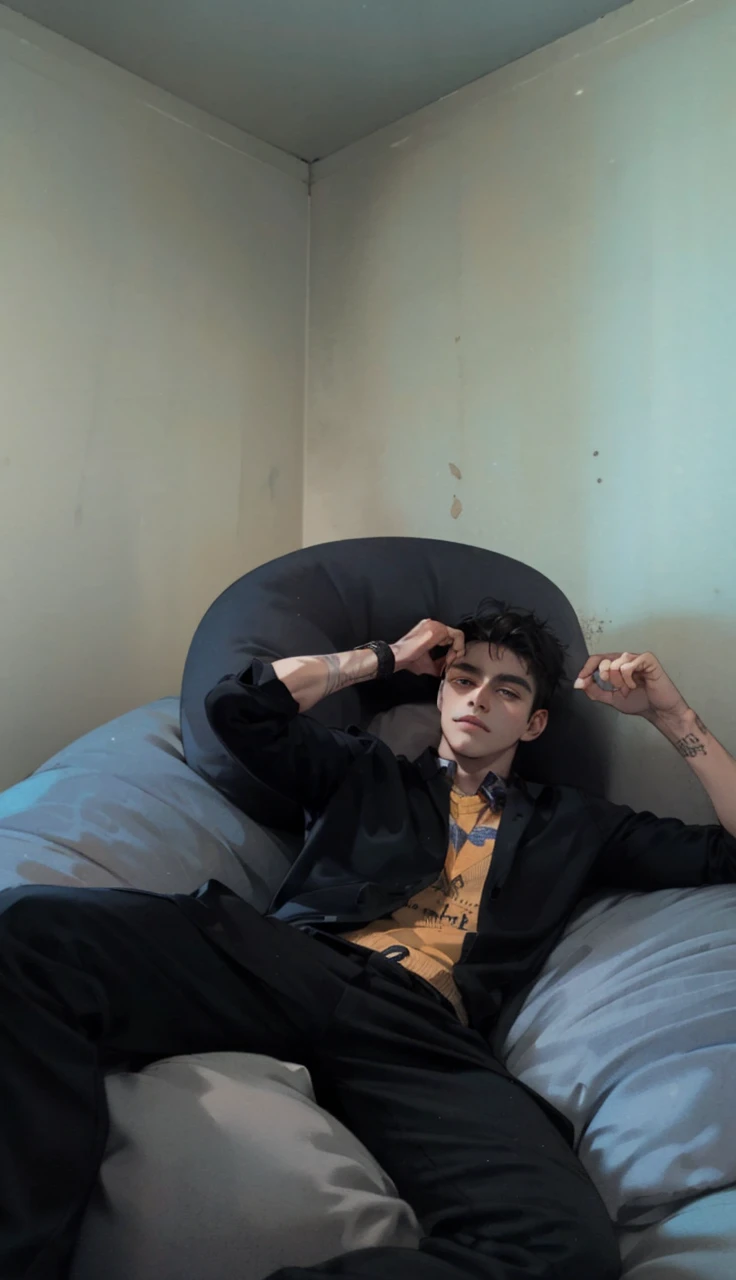 (((masterpiece))),best quality, school, teacher, 1man