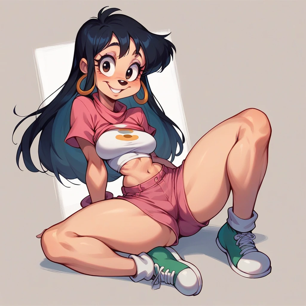 Goofy troop girls