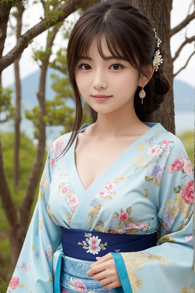((Highest quality)), ((masterpiece)), (detailed),Perfect Face,Japanese,landscape,Beauty,cute,Upper Body