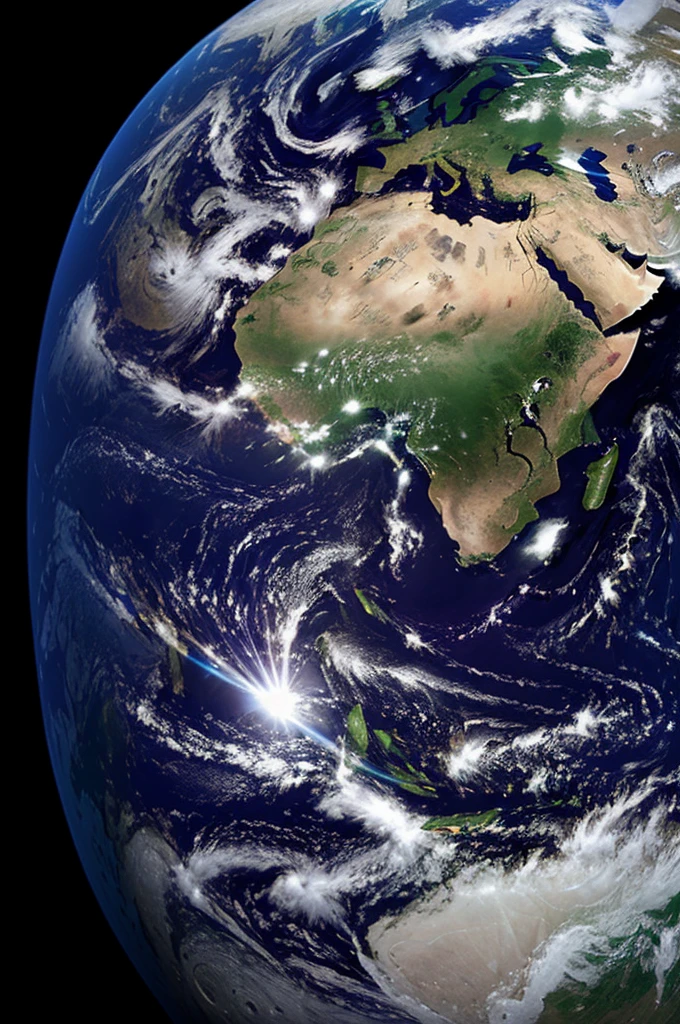 Moon crush earth