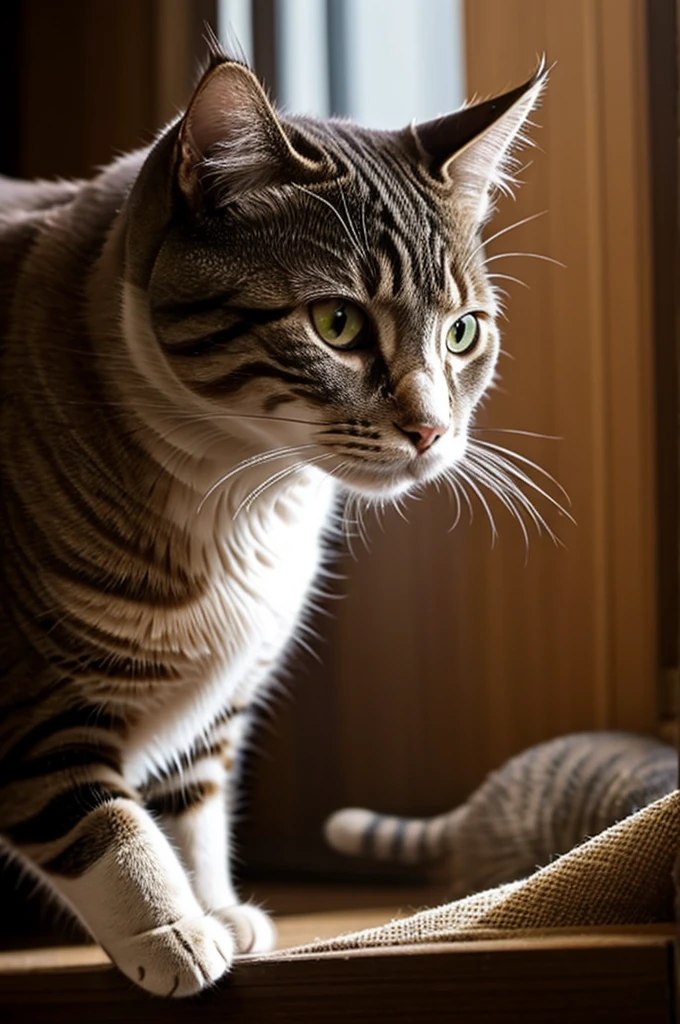 Cat with powers