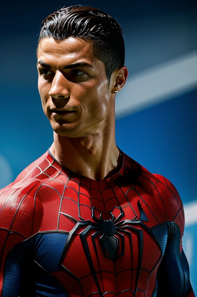 Cristiano Ronaldo spider man