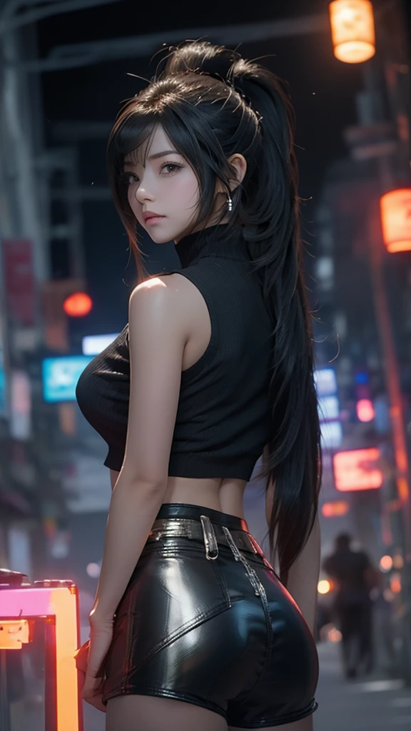 Tifa from Final Fantasy。