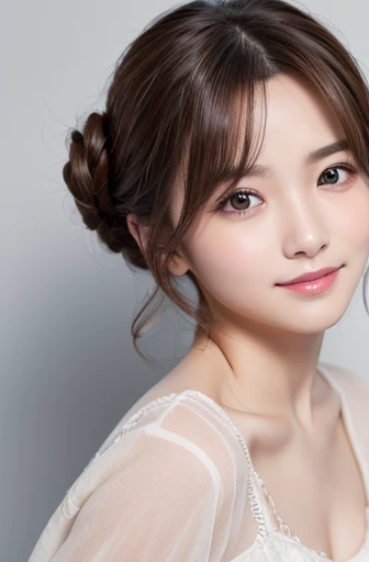 masterpiece:1.3), (8K, Realistic, RAW Photos, Best image quality: 1.4), Japanese women、Baby Face、(Random Hairstyles:1.2)、Highly detailed face、Attention to detail、double eyelid、Beautiful woman:1.4、Light brown hair、Highest quality、masterpiece、Ultra-high resolution、(Realistic:1.4)、Smile with professional lighting and attention to detail、Loose、thin、short hair、Deadly position、Full body image、 town、
