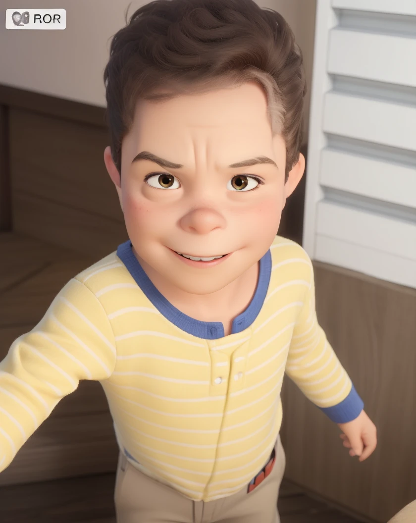 Transform the image into Disney Pixar style