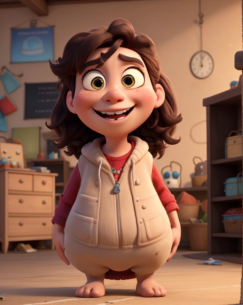 Transform the image into Disney Pixar style