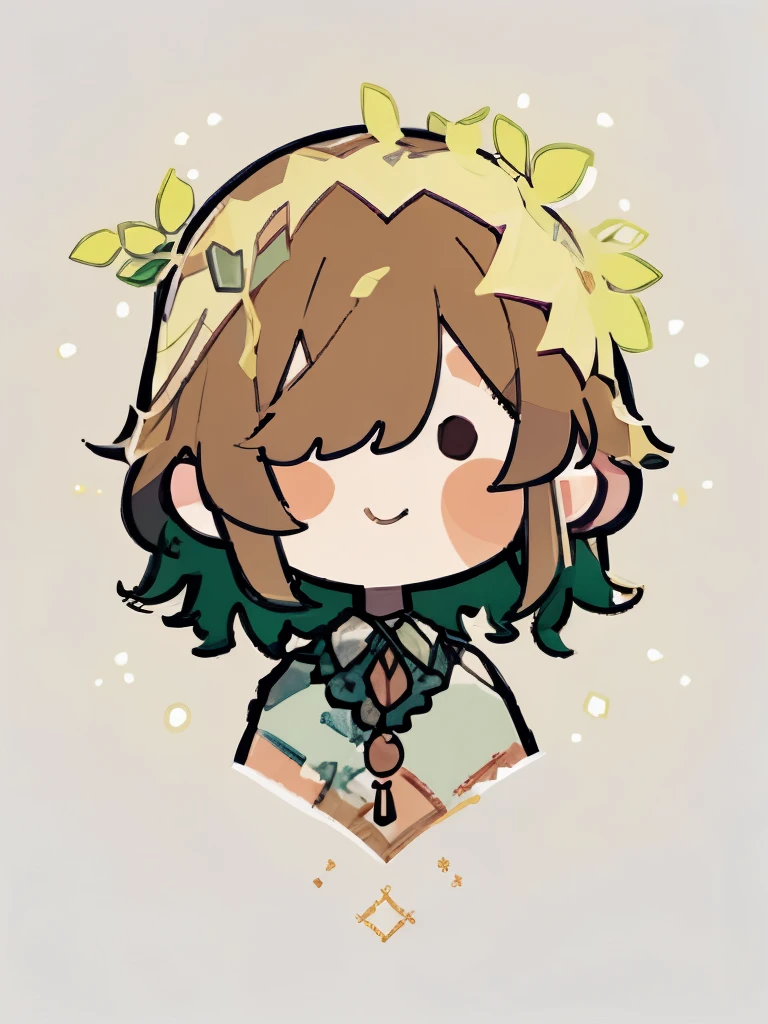  (best quality,4k,8k, high res,masterpiece:1.2), ((masterpiece)), (((best quality))), 

(((,((masterpiece)), (((best quality))), Illustration, 1 girl, hair color, hairstyle fax, eyes, plants themed character, flowy puffy hair, green eyes, forest themed character, fairy, adorable, hairstyle fax, deity, brown hair, short hair, bangs, magical, female, green dress, plants and forests theme, (ethereal being), ethereal pose, charturnbetalora, clothes are a mix of white or green, smile):0.9))

 (ethereal being), soft smile, (({comforting aura})), 2d painting, ({ethereal painting})



quality\(8k,wallpaper of extremely detailed CG unit, ​masterpiece,high resolution,top-quality,top-quality real texture skin,hyper realistic,increase the resolution,RAW photos,best quality,highly detailed,the wallpaper,cinematic lighting,ray trace,golden ratio\), (luminous:1.5)
best quality，masterpiece， Ultra-high resolution，（Reality：1.4）， RAW photograph，1girl，cabelos preto e logos，Beautiful girl，Beautiful goddess， Detailed scenes, Beautiful digital illustration, the detail， Hyper-detailed, Cinematic quality

((((flat coloring, white background:1.1, character icon, silly chibi icon, flat avatar):1)))