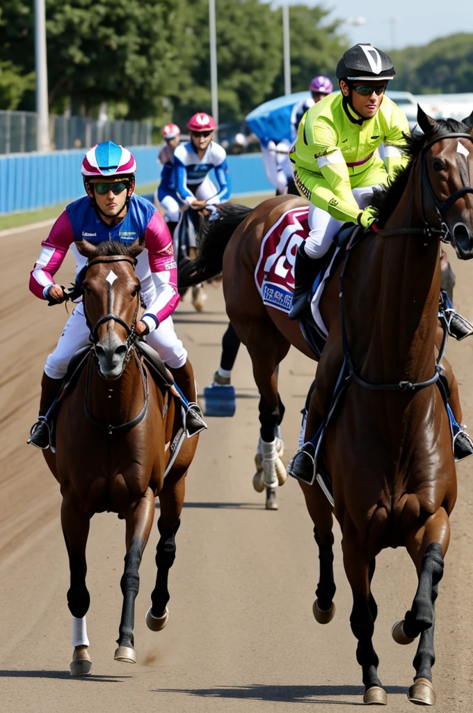 Foot race 8 advertising 