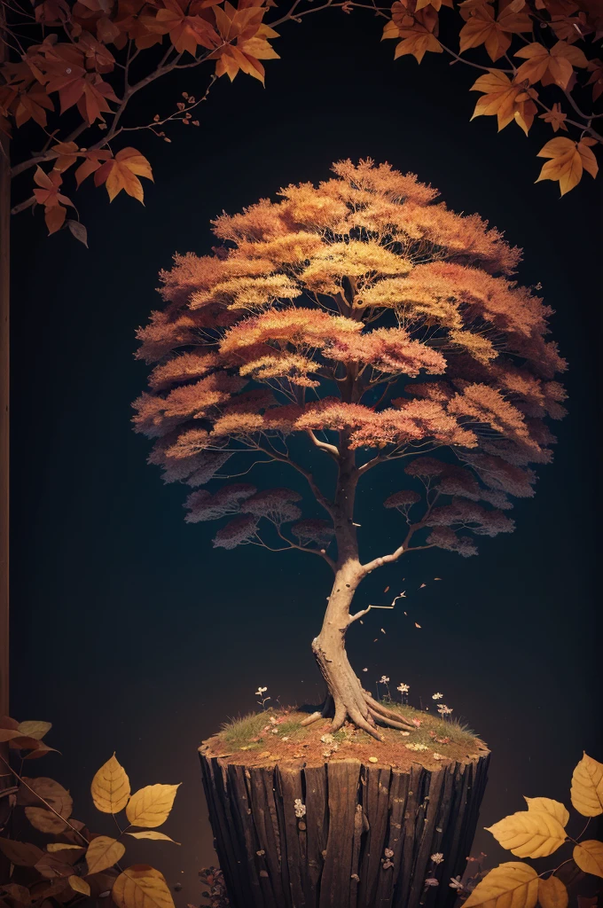 circular tree,four seasons,spring,summer,autumn,winter,leaves,roots,branches,trunk,ornate border,decorative,digital illustration,artwork,movement,time,swirling background,dark background,vibrant colors,natural,life cycle,growth,change,nature,life,peace,harmony,spirituality,symbolism,digital art,illustration,painting,graphic design,art,design,digital media,online art,visual art,fine art,fantasy