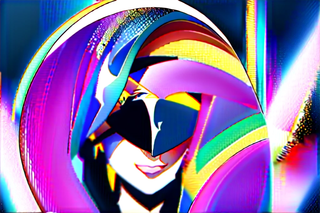 ANIME FRIENDLY LOOKING FEMALE BUSINESS CHARACTER WHO IS WEARING A BLACK FACE MASK AND A PINK HOODIE WITH CAT EARS. SHE IS SITTING BEHIND HER LAPTOP IN HER OFFICE, HER ARMS ELEGANTLY RESTING ON HER DESK. IT IS NIGHT. THE ROOM HAS SOFT VOLUMETRIC LIGHTING, ENHANCING HER SOFT AND CONFIDENT PRESENCE. SHE IS FRONT FACING THE CAMERA, WITH A DIRECT AND WELCOMING GAZE. THE PORTRAIT IS CENTRAL, DISPLAYING HER SITTING UPRIGHT AND FOCUSED. THE OVERALL AMBIANCE OF THE IMAGE SHOULD CONVEY A CONNECTION TO MINIMALISM, FLAT ILLUSTRATION, BOLD LINE, SIMPLIFIED, AND GOUACHE ILLUSTRATION, WITH AN 8K RESOLUTION NEON EFFECT.
---