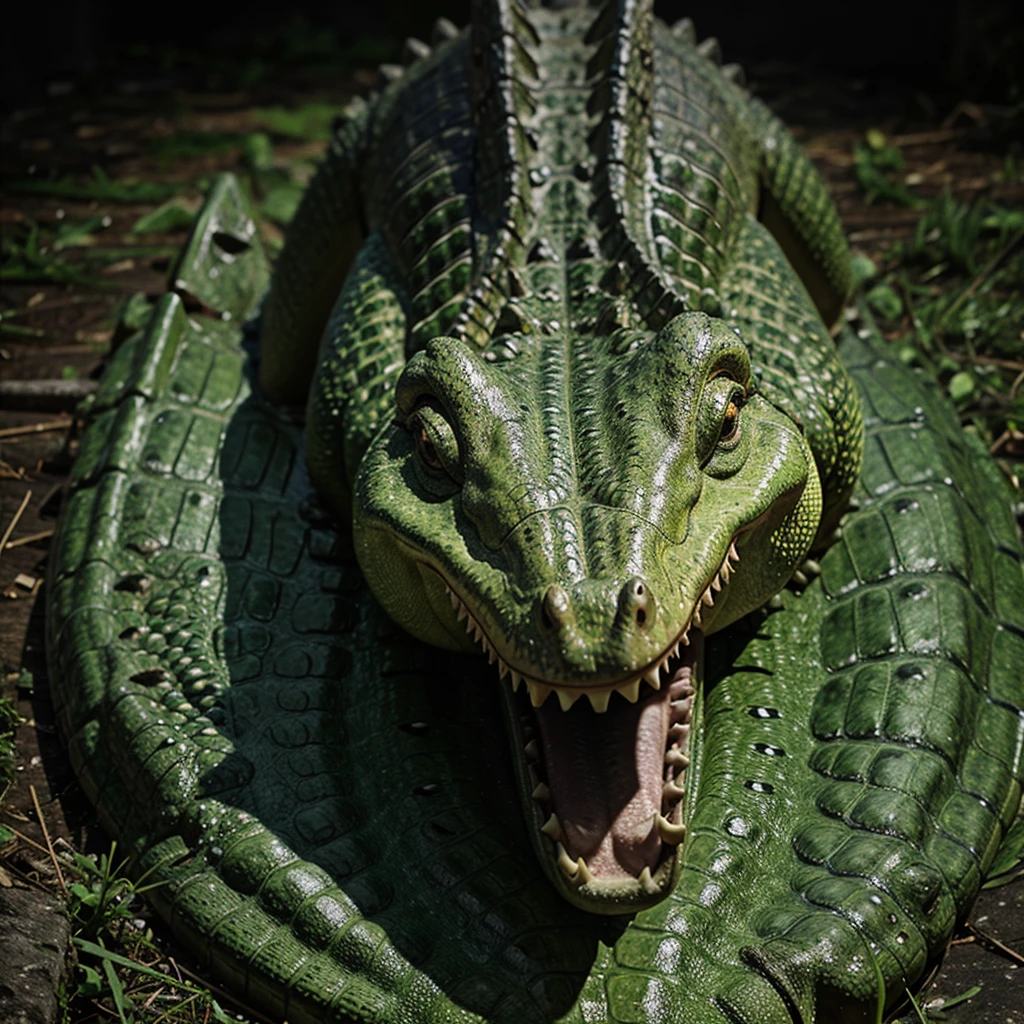 animated crocodile