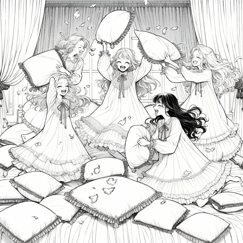 (masterpiece,best quality),my own, The Beast, , (适合任何Pillow背景的光影)), 穿着pajamas可爱女孩在Pillow上摆姿势 ,pajamas,Nature,, (blush),a smile,Pillow头,(很多Pillow),Soft cushion,(canopy bed),Soft pillow quotation,(Pillow损坏),很多Pillow,(Crotch rubbing),((Pillow驼峰)),(Pillow),(A tail),,(粉色Pillow),(Love around the protagonist),Steam,(Pillow头),(),(豪华Pillow),(Pillow),(palace),(Palace bedroom),(Pillow),柔软的Pillow,,(Classical European style bedroom ),(excited,shy person,Lack of expressiveness,),,pillow humping,my,tiger tail,tiger ears,Tiger pattern,,Sweat,,Sweaty,Body swing,身体Shaking lines,Shaking lines,best quality, masterpiece, ((Maximum resolution)), artwork, ,,,(Interior of the palace),(In the bedroom at night),(Deluxe Rococo Canopy King Bed),On a big and spacious bed,(the 女孩 is lying on the bed),Before bedtime,,,Luxurious curtains with ornate ruffles and ribbons surround the bed,((((There are many pillows piled on the bed)))),Detail of Quilt,Detailed bed sheets,Ruffled Bed Skirt,Deep Bed,Background with depth,pajamas , ((((大量的Pillow)))),peeing,squatting,water,Urine,Shaking lines,wetting pillows,Flowing liquid,Violent body shaking,剧烈Shaking lines,详细的软Pillow,,(女孩正躺在许多柔软的Pillow上,周围有许多Pillow),(Pillow上有液体),Sweat,saliva,Splashing urine,Pillow上和床上有水迹,快乐的女孩们穿着pajamas和Pillow打架 。Many small feathers fluttering、Long sleeve, 带褶边和缎带的长裙pajamas、In a huge, 宽大的canopy bed、Soft pink sheets and quilt、色彩鲜艳的柔软Pillow、很多带褶边的Pillow和带褶边的床裙、Soft toned bed、Ruffled curtains around the bed.。Delicate face。Background with depth,