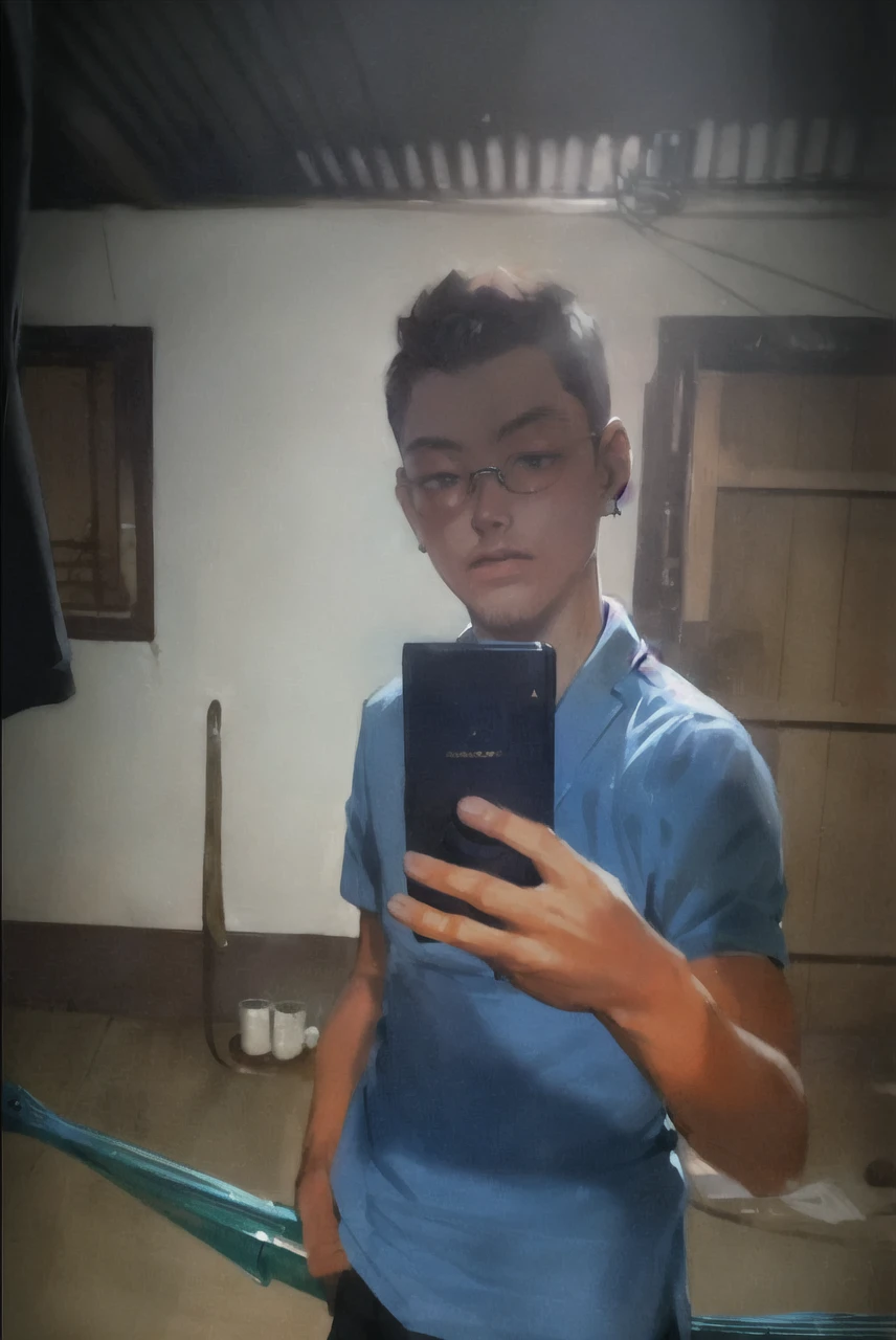 masterpiece,best quality,(1man:1.3), 25 years old,short hair,colored tips,curly hair,colored glasses,earings,gun,tie,topless,corset,mafia style,handcuffs,wrap coat,street,from above,(dutch angle, fisheye),lens flare,depth of field