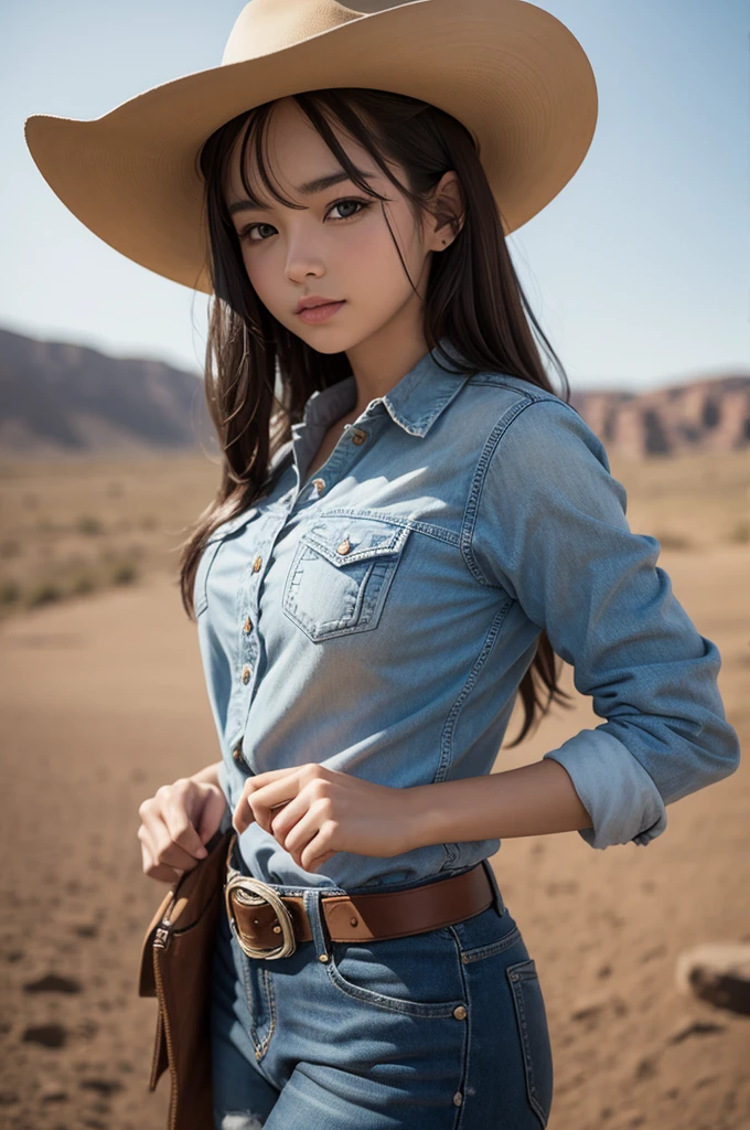 A cowboy girl 