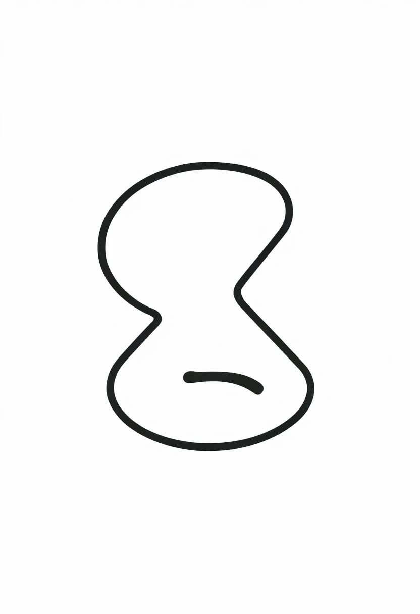 logo of a baseball cap, simple, sketch