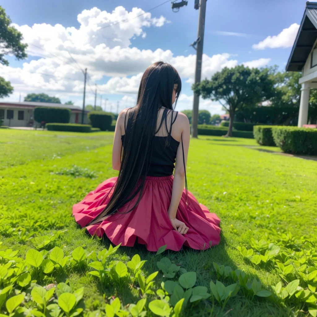 Exactly transform this photo into colorful anime style