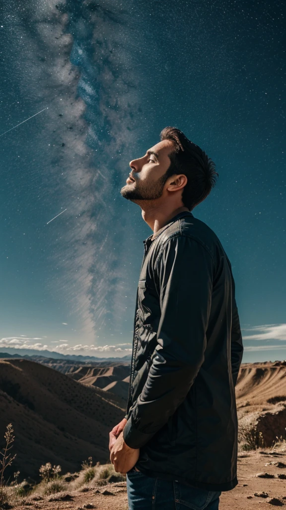 what's the purpose of life? a man reflecting to himself thinking about his relationship to God