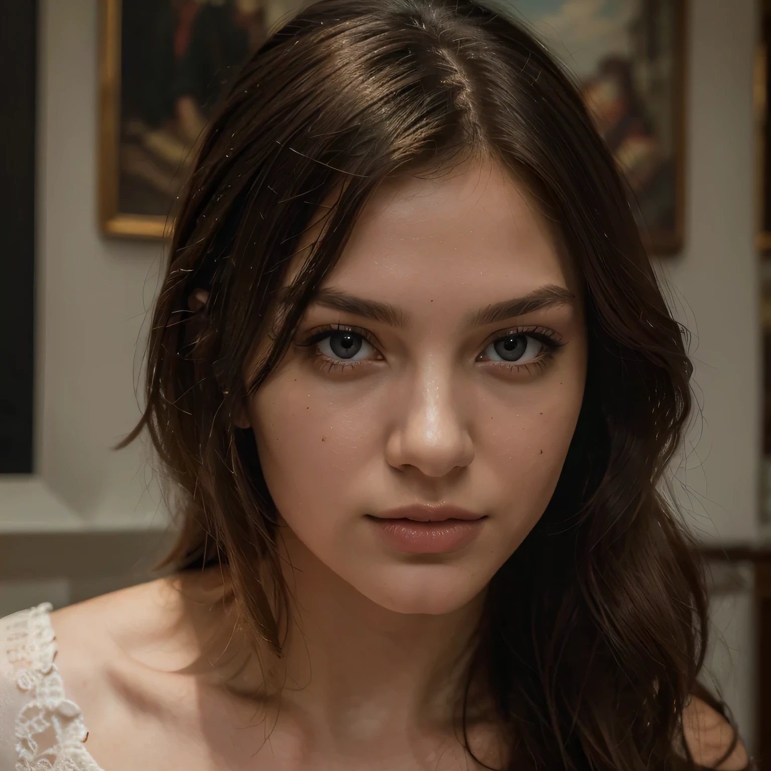 Brunette, (Masterpiece, The best quality, High Resolutions, High resolution:1.2), 