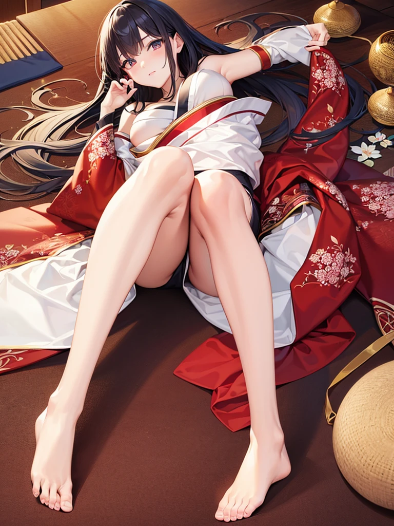 Highest quality、Masterpiece、8K、Japanese women、30th Generation、sexy、Slender figure、Beautiful feet、Realistic hands